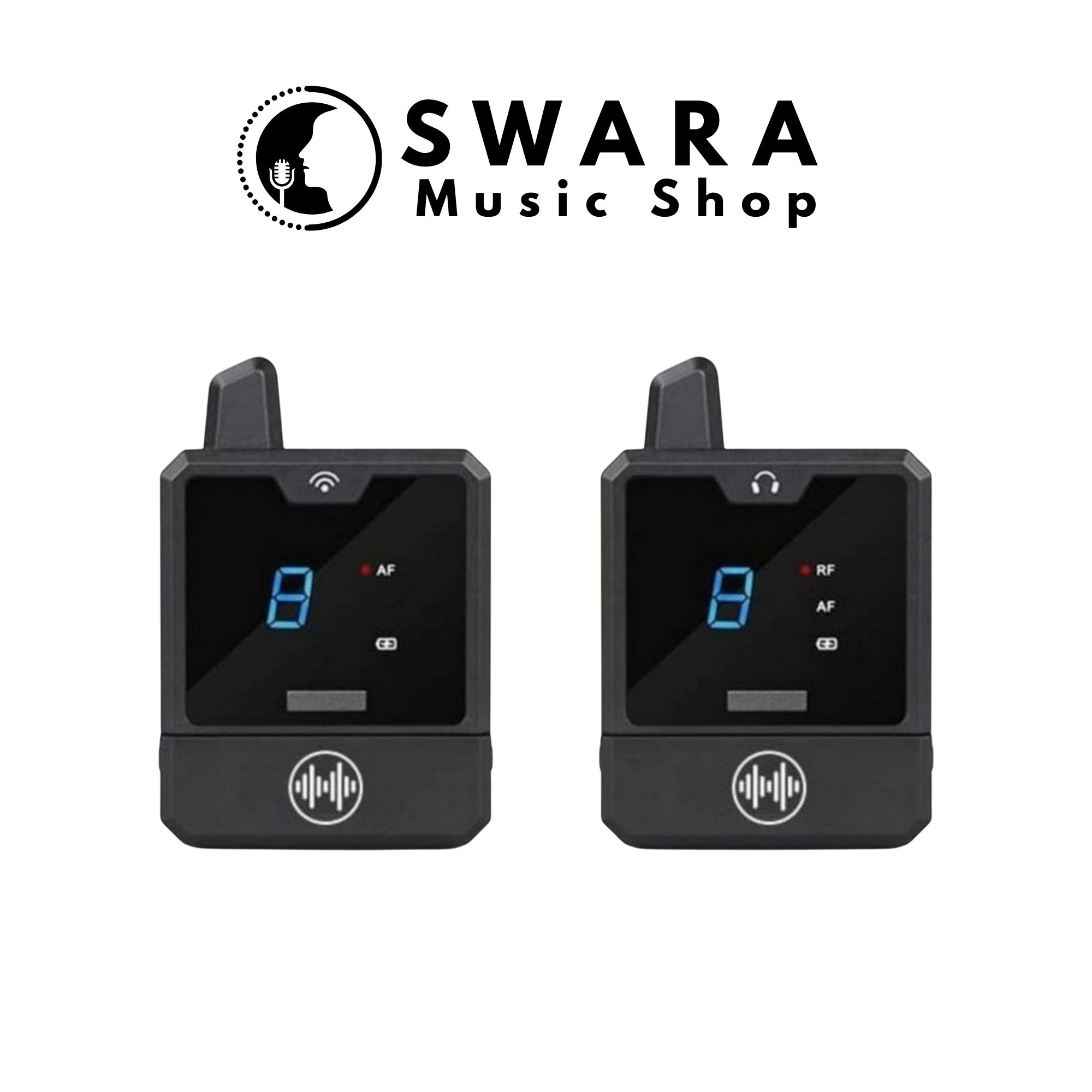WAVE AUDIO WAVE AIR 3 MINI PORTABLE IEM IN EAR MONITOR SYSTEM - Full Set (TX RX)