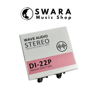 WAVE AUDIO DI22P DI-22P DI22-P STEREO PASSIVE DIRECT BOX