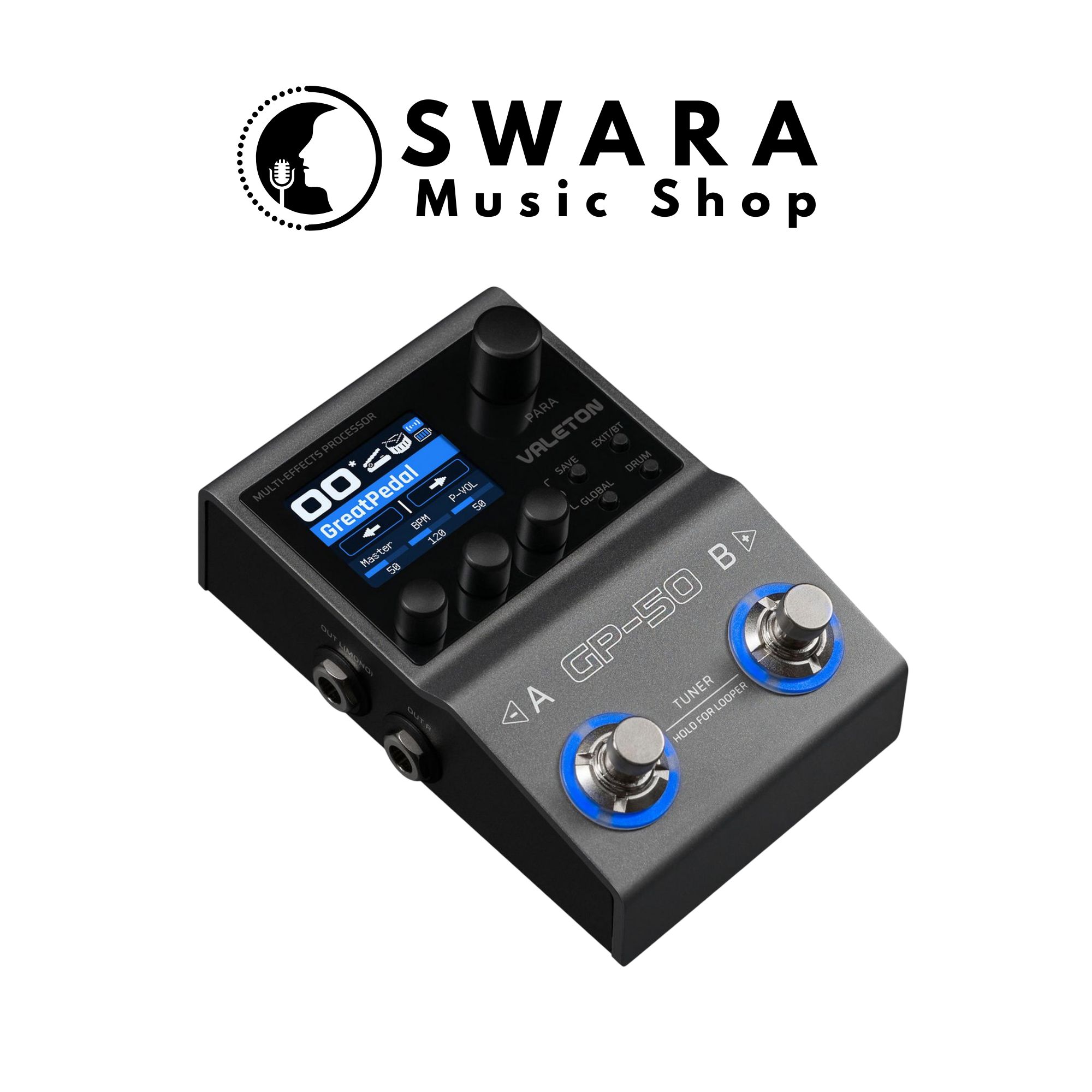 VALETON GP50 GP-50 GP 50 MULTIEFFECT PROCESSOR SNAPTONE & IR LOADER